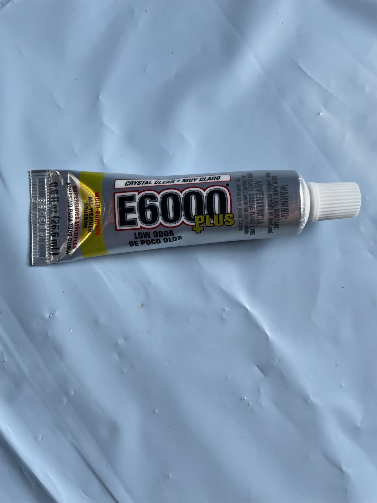 (3) Eclectic Products inc. E6000 PLUS Multi-Purpose Clear Glue, Adhesive