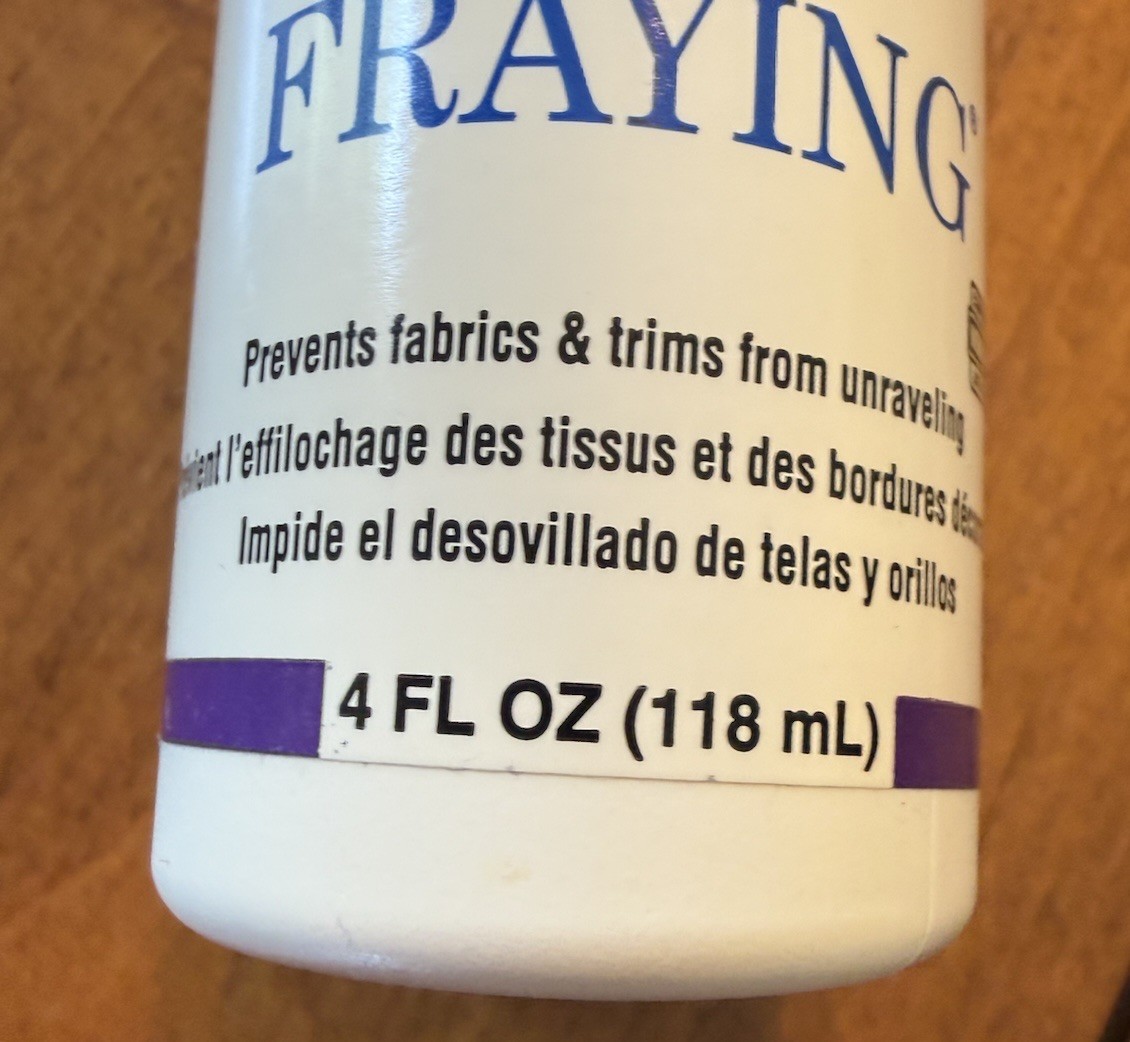 Aleene’s Stop Fraying 4 Oz Brand New!! Sewing Crafting Hack