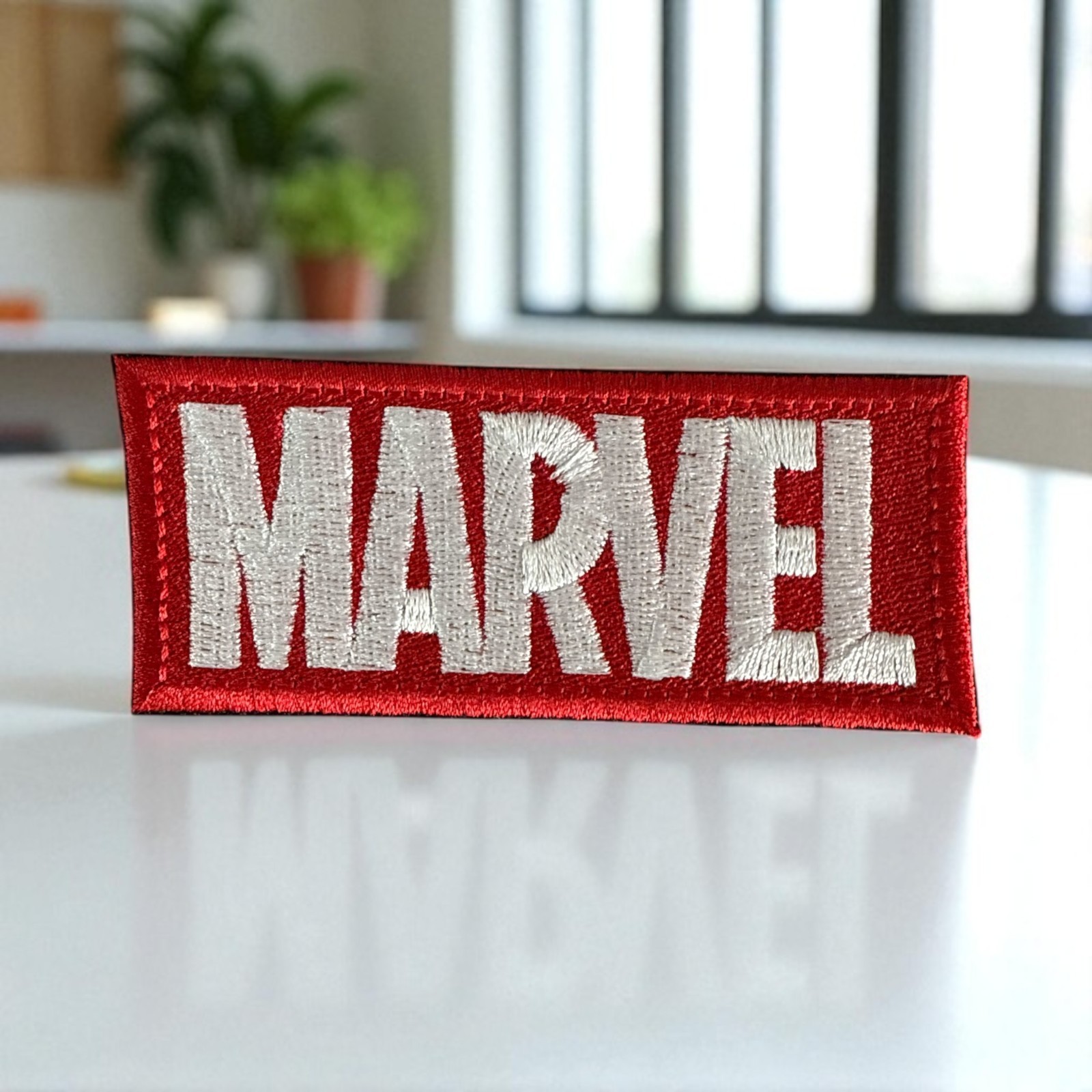 Marvel Logo Embroidery Patch 2″ X 4″ – 2.5″ X 6″ – 3.4″ X 8.00″
