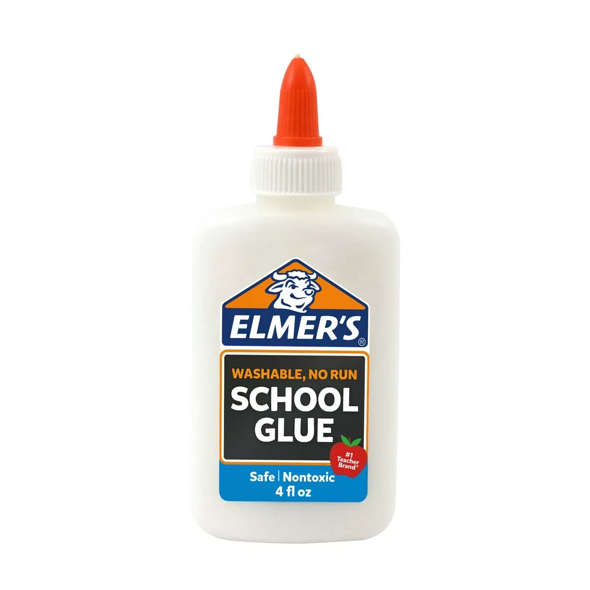 Elmer’s Liquid School Glue, Washable, 4oz. 1 Count 2,3,4,5,6,8,10,12 PACK Choose