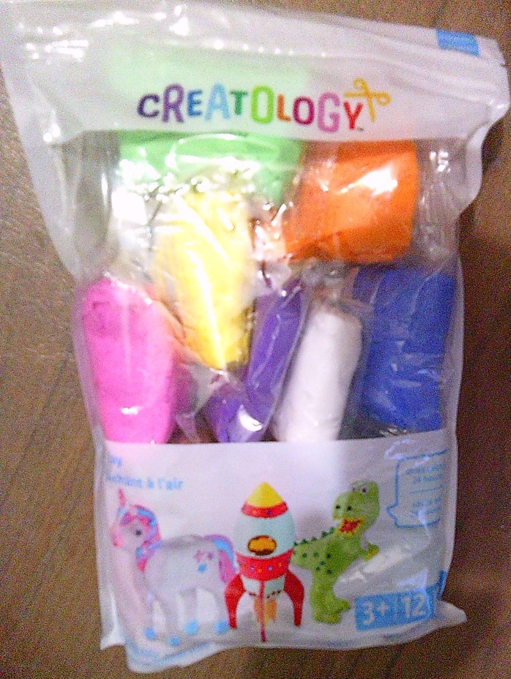 NEW 12 pack assorted colors Creatology air dry clay dries within 24 hours