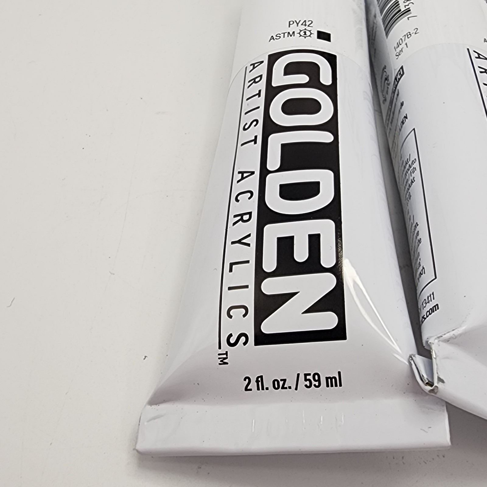 3 Pack – Golden Heavy Body Acrylic Paint, 2-Ounce, Yellow Ochre (6 oz. total)