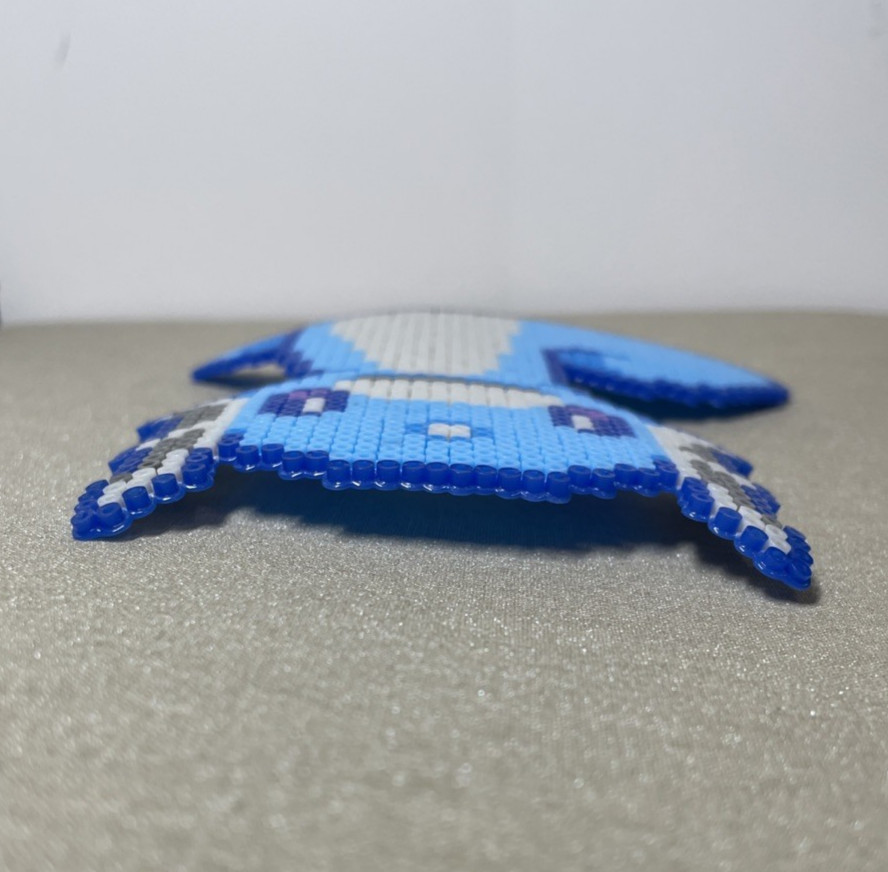 Dratini Pokemon Perler Beads Artwork Details in description