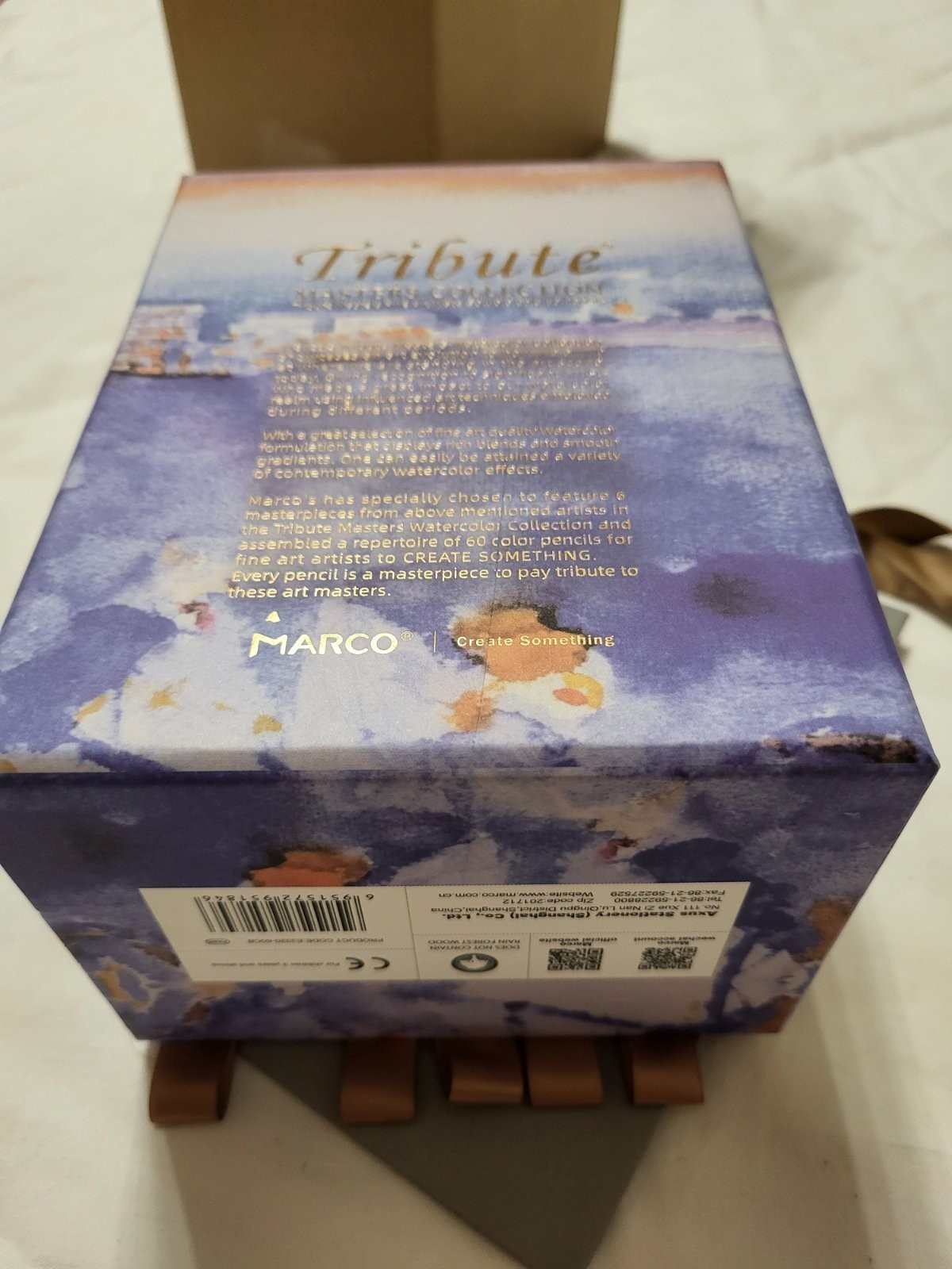 Marco Tribute Masters Collection Watercolor Pencils -60 Color Set – Professional