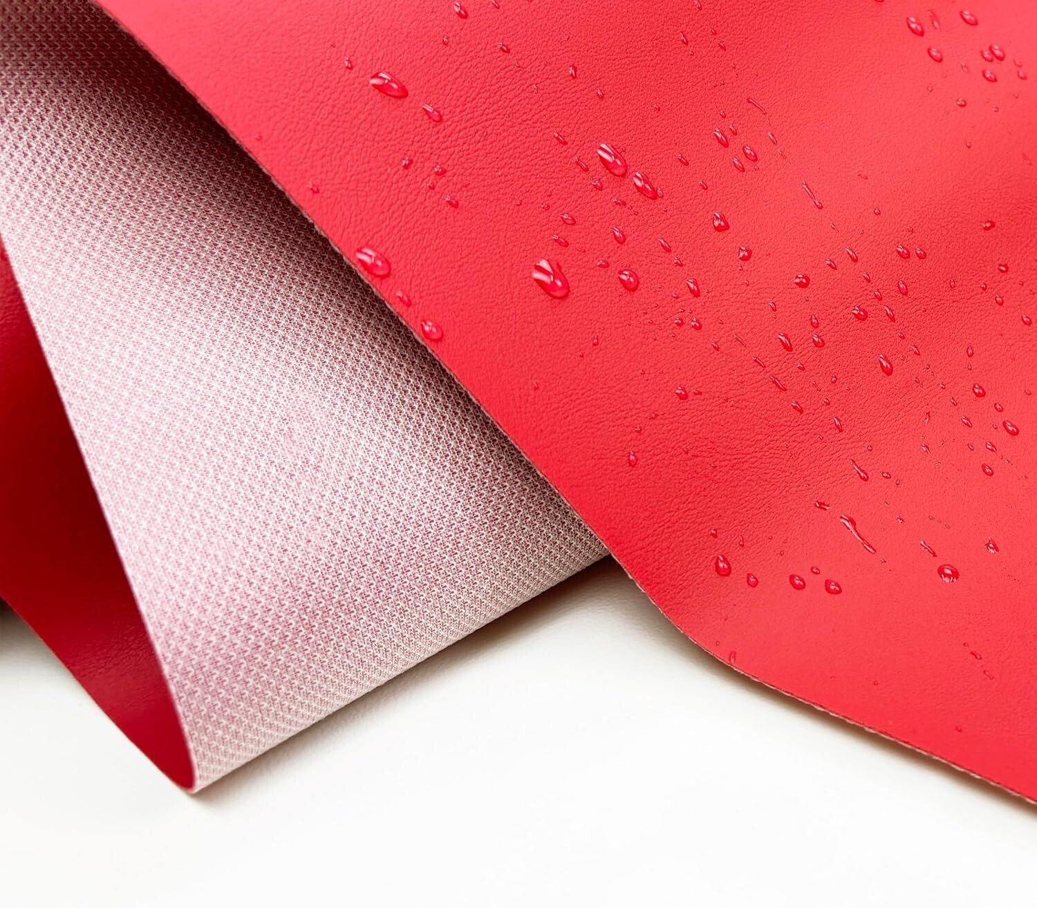 Marine Vinyl Fabric 0.8mm Thick Water/Tear Resist Synthetic Leather upholstery
