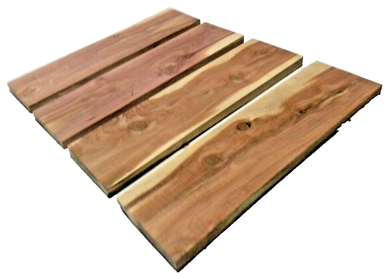 1 AROMATIC RED/WHITE CEDAR 1″ x 6″ x 24″ Lumber Decorative Board MILLED KILN DRY