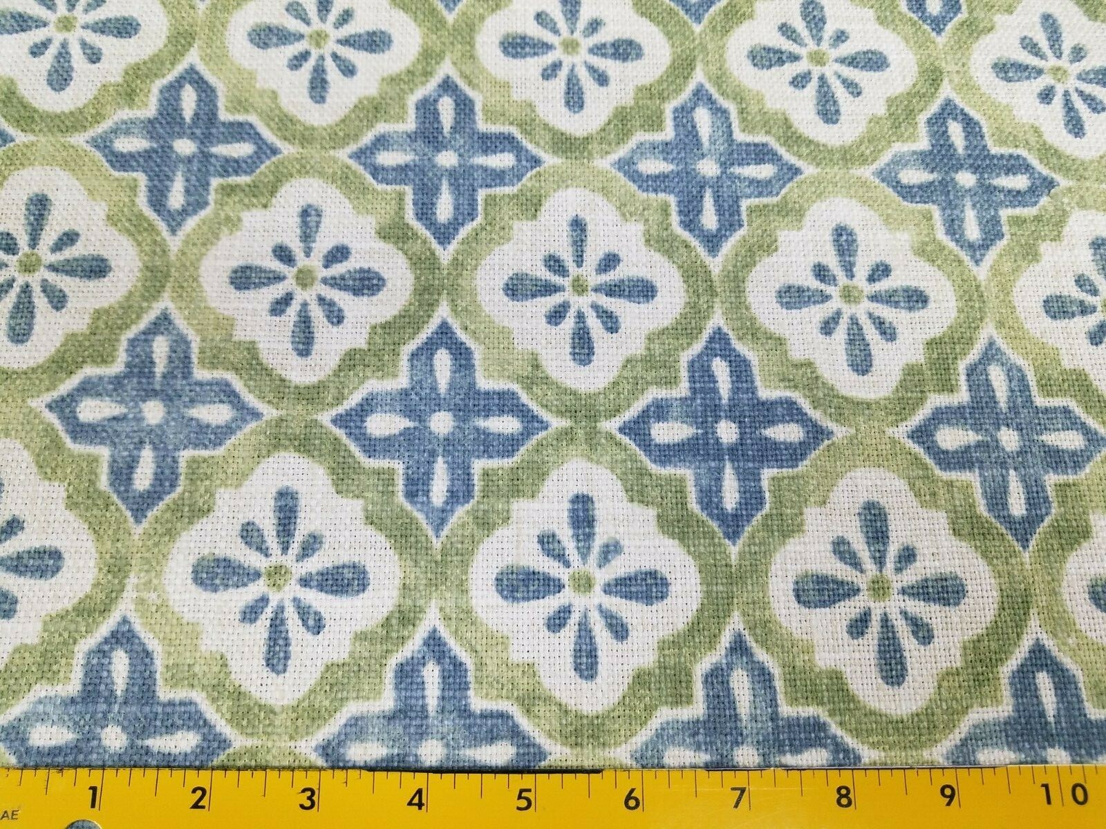 Zari in Green Tea BTY 54″ Wide P Kaufmann 55% Linen 45% Rayon Basket Weave
