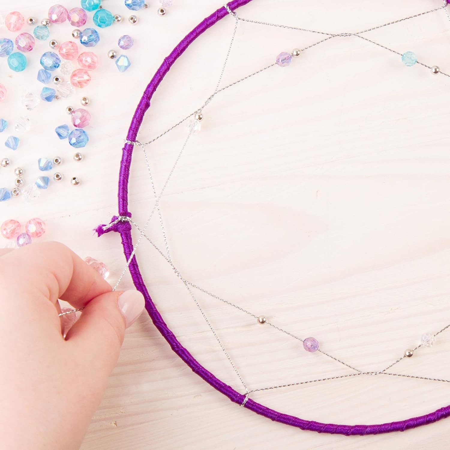 DIY Butterfly Dreamcatcher Kit – Enhance Creativity & Motor Skills for Ages 8+