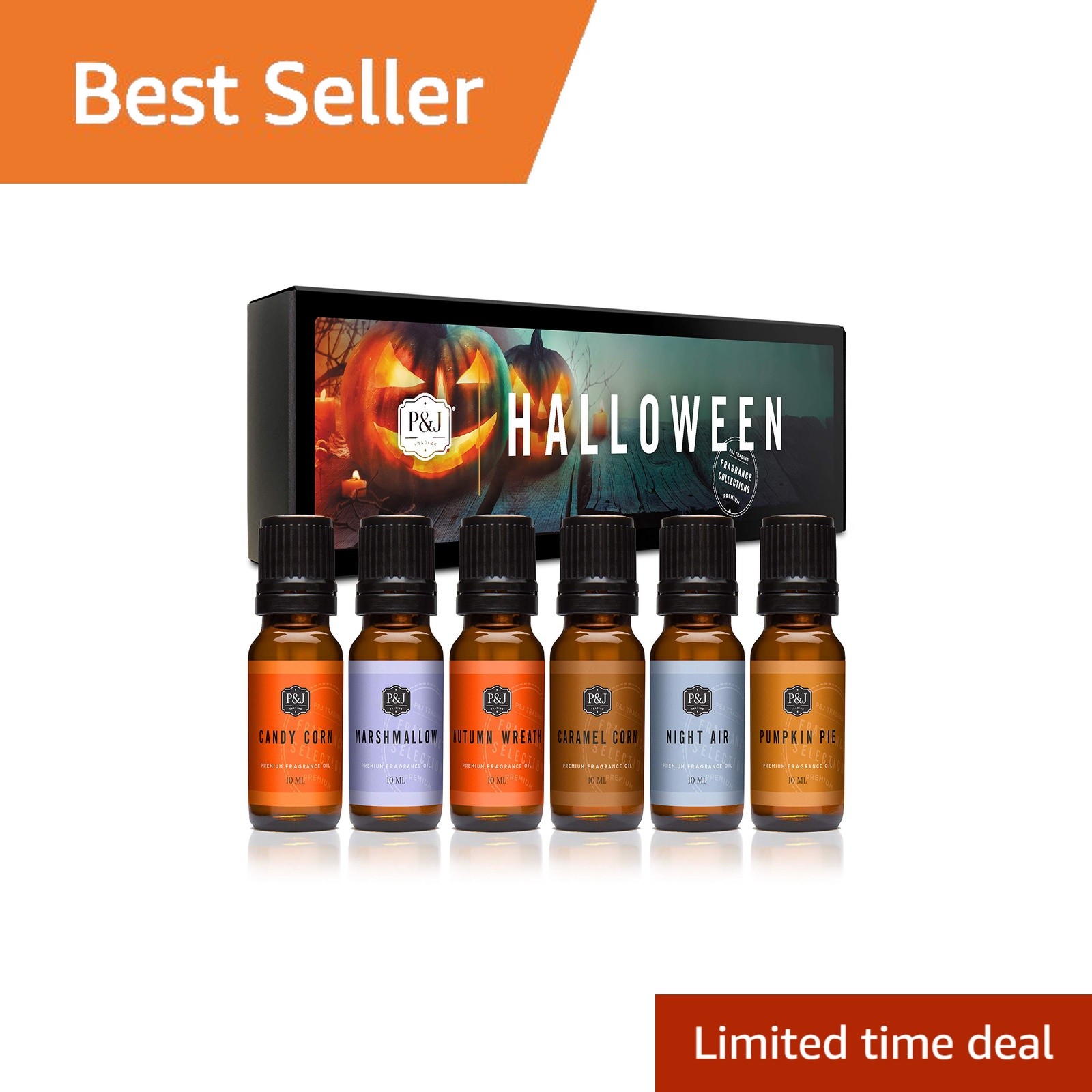 PandJ Halloween Fragrance Oil 6pk 0.34oz
