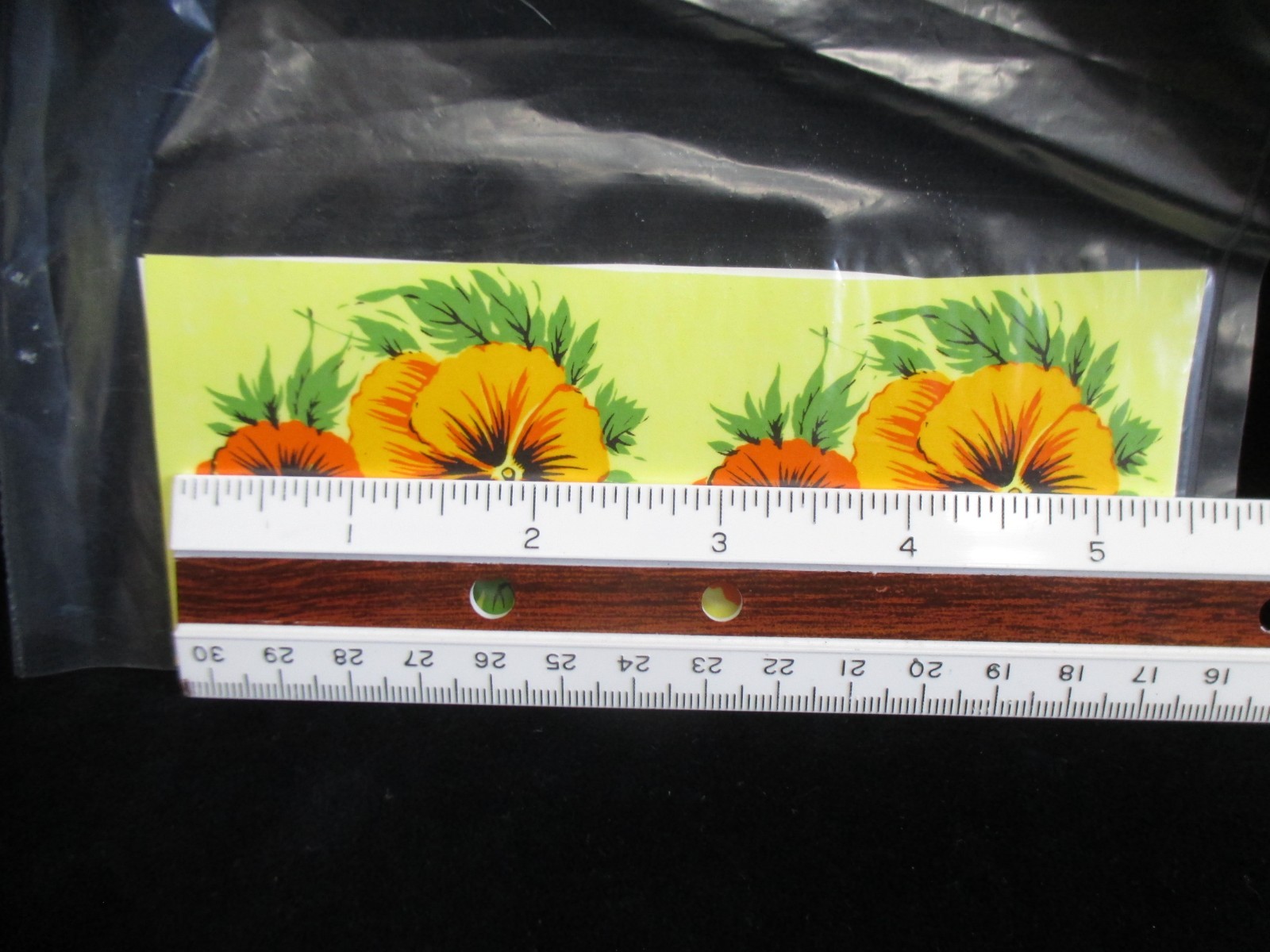 16 Ceramic Waterslide Decals, Pansies, Assorted colors
