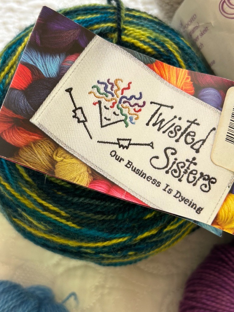 Mixed Yarn Lot ~ Assorted Sizes, Colors & Fibers ~ See photos