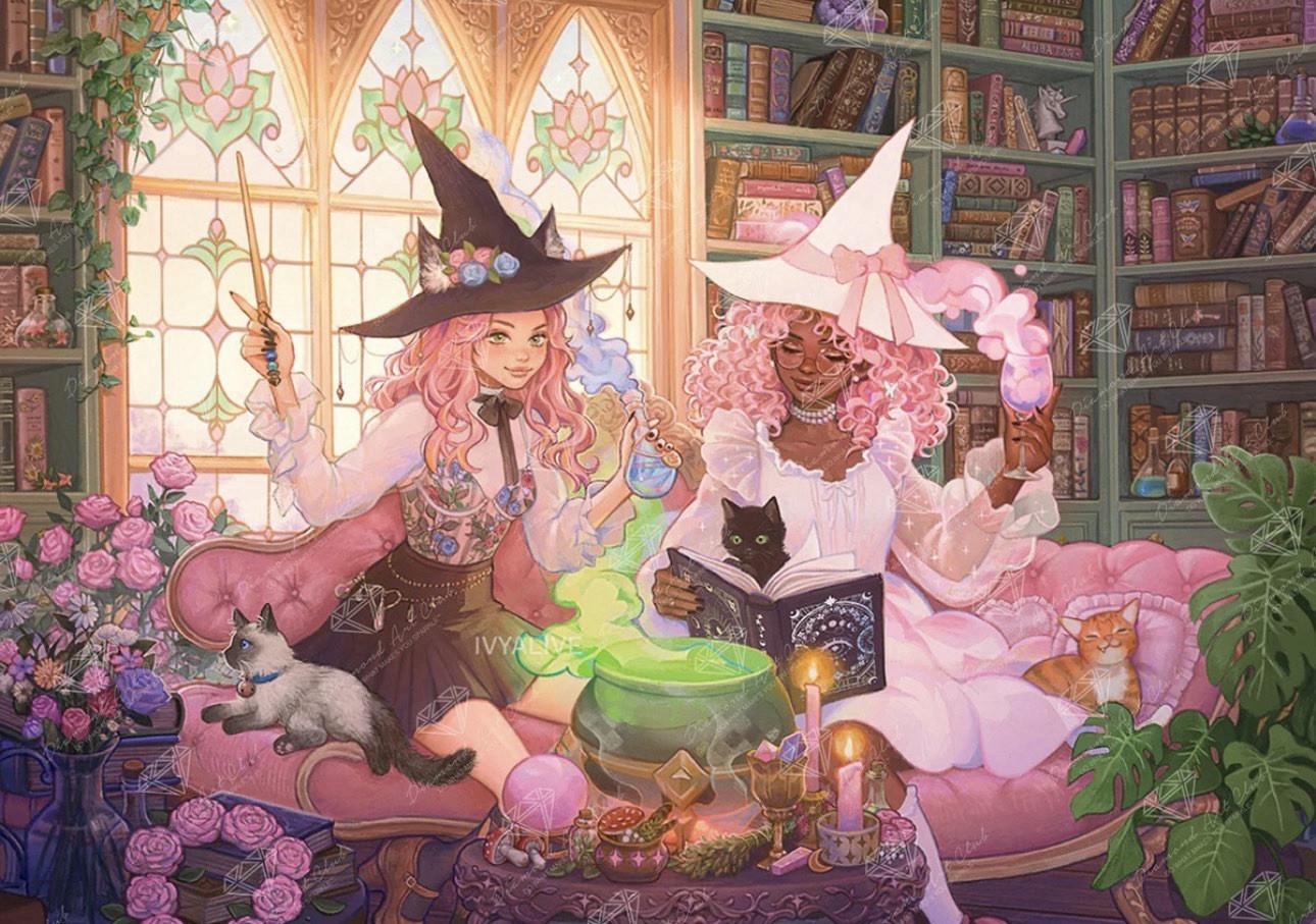 Rose Library by Ivy Dolamore – Diamond Art Club