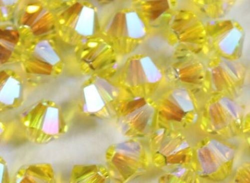 Swarovski 4mm Crystal Bicone 5301/5328 Beads – Select Color/Q’ty