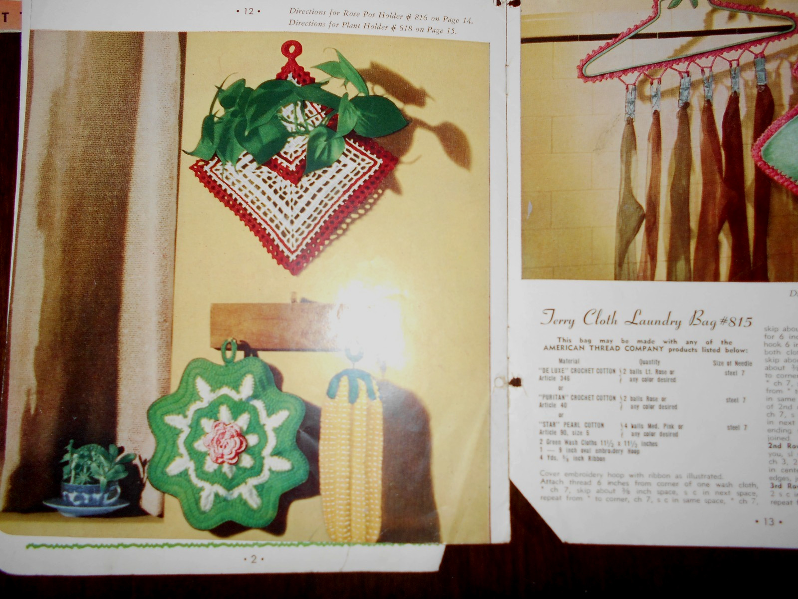 Vintage 6 Crochet Pattern Books for Gifts Bazaar, Star 80-89, Lily 51, Clark 279
