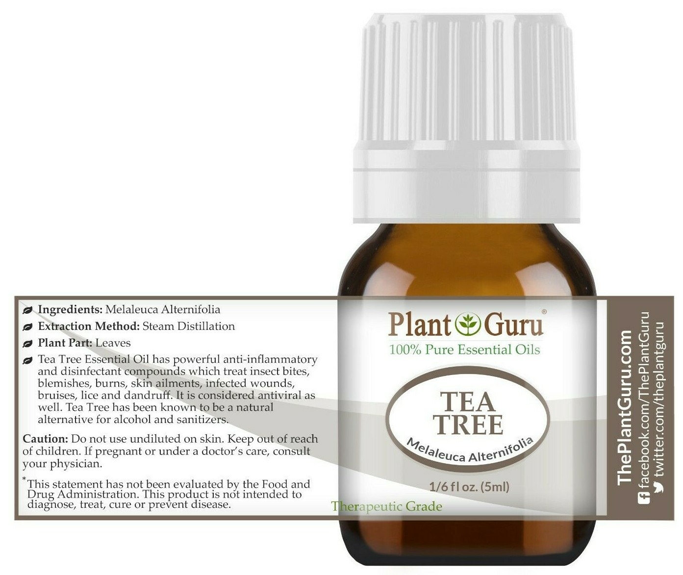 Essential Oil Set 10 – 5 ml. 100% Pure Natural Therapeutic Grade Oils Lot