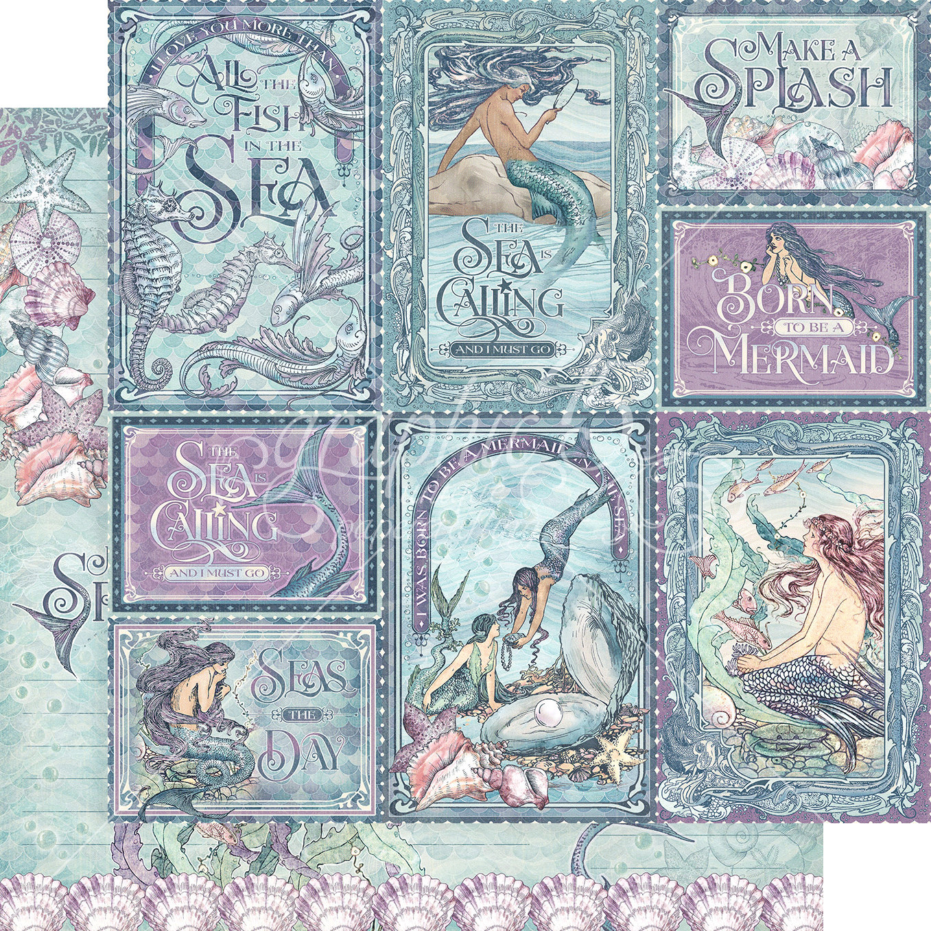 GRAPHIC 45 MAKE A SPLASH TRIFOLD WATERFALL FOLIO ALBUM KIT VOL 6 2023