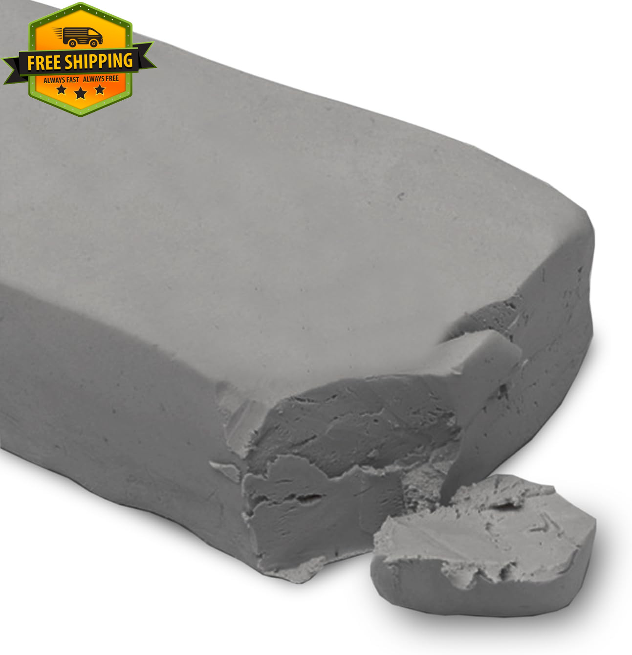 2.2lb Air Dry Clay Gray Modeling Clay Sculpting Craft For Beginners Artists Use