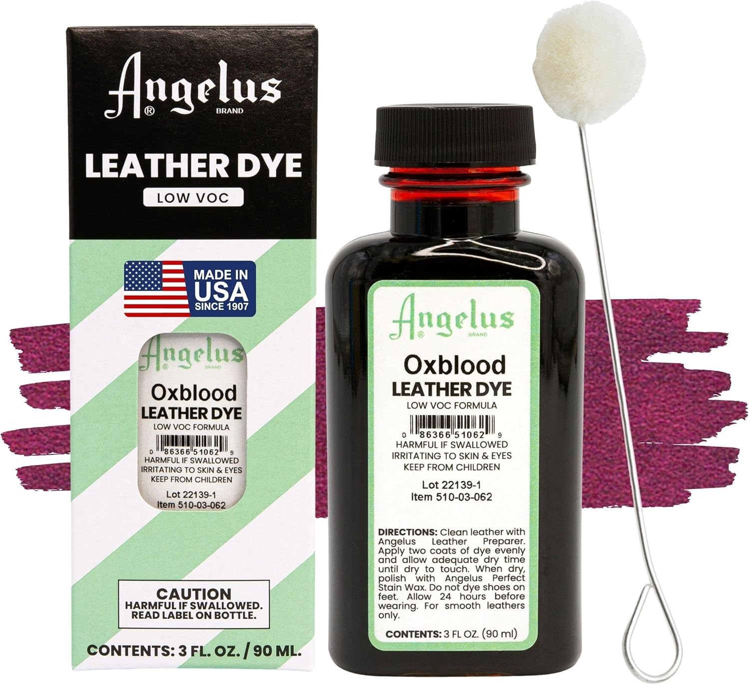 Leather Dye – Flexible Leather Dye for Shoes, Boots, Bags, Crafts, Furniture,…