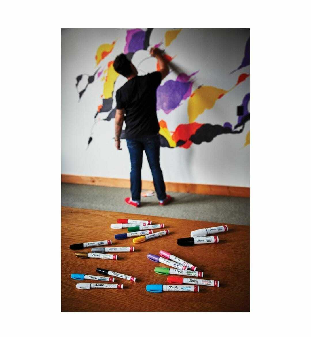 Sharpie 5pk Oil-Based Paint Markers Medium Tip Bright Colors