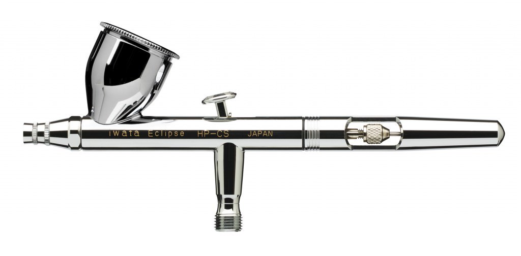 ANEST IWATA MEDEA Airbrush HP-CS Eclipse 0.3mm 1/4oz. 7ml with air hose HP-CS-JP