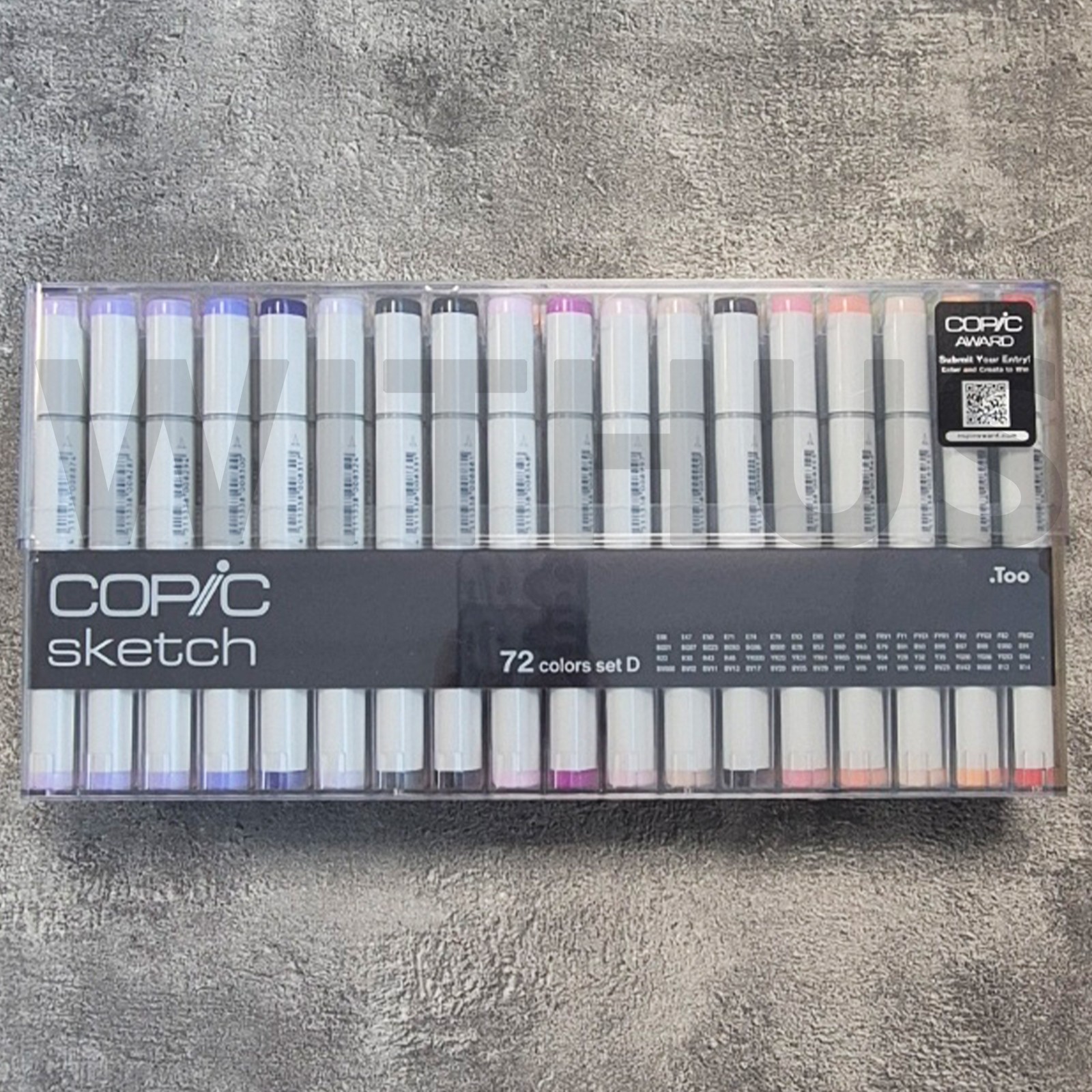 Copic Marker 72 Piece Sketch Set D (Twin Tipped) – Artist Markers Anime Comic