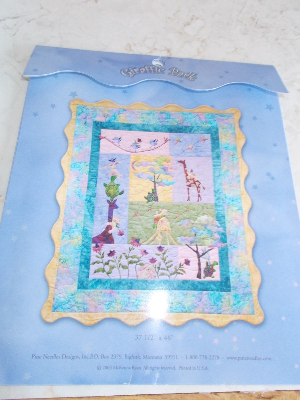 Nancy’s Notions Tippy Top Wall Hanging Kit Includes Material by Pine Needles