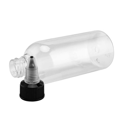 100 Pcs 2oz Empty Plastic Squeezing Bottles, 60ml Plastic Bottles 100 PCS 2oz