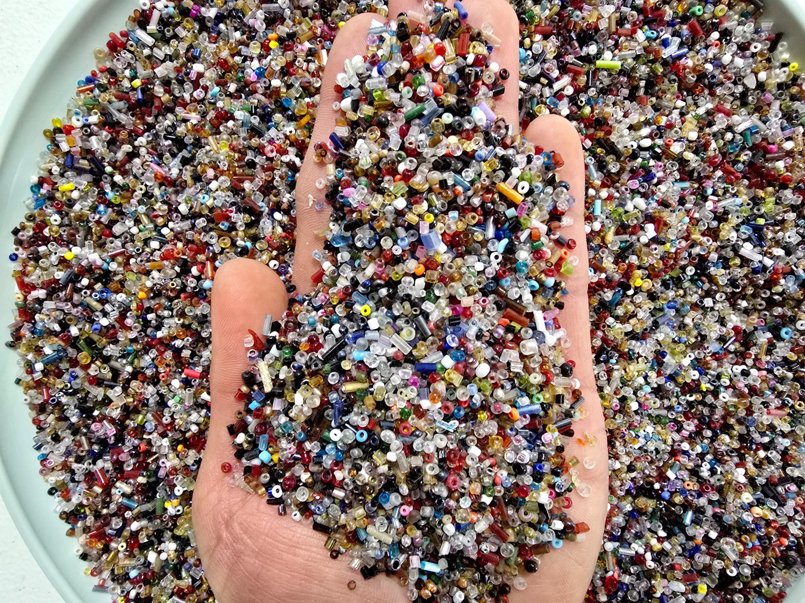 Seed Beads Mix By The Pound Bulk Wholesale Seed & Bugle Beads Lot Assorted Color