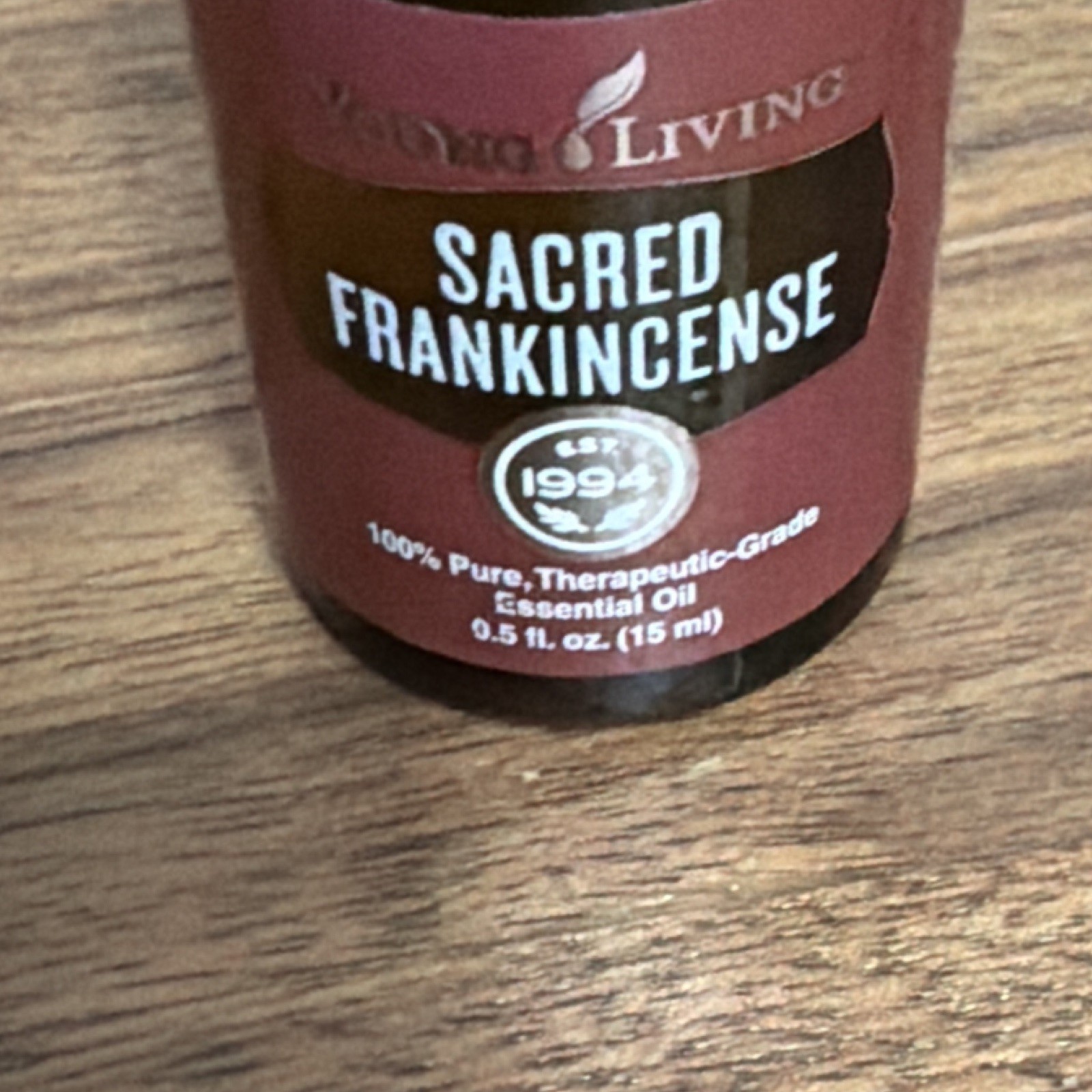 Young Living Sacred Frankincense Essential Oil 0.5 fl oz (15 ml) #3552