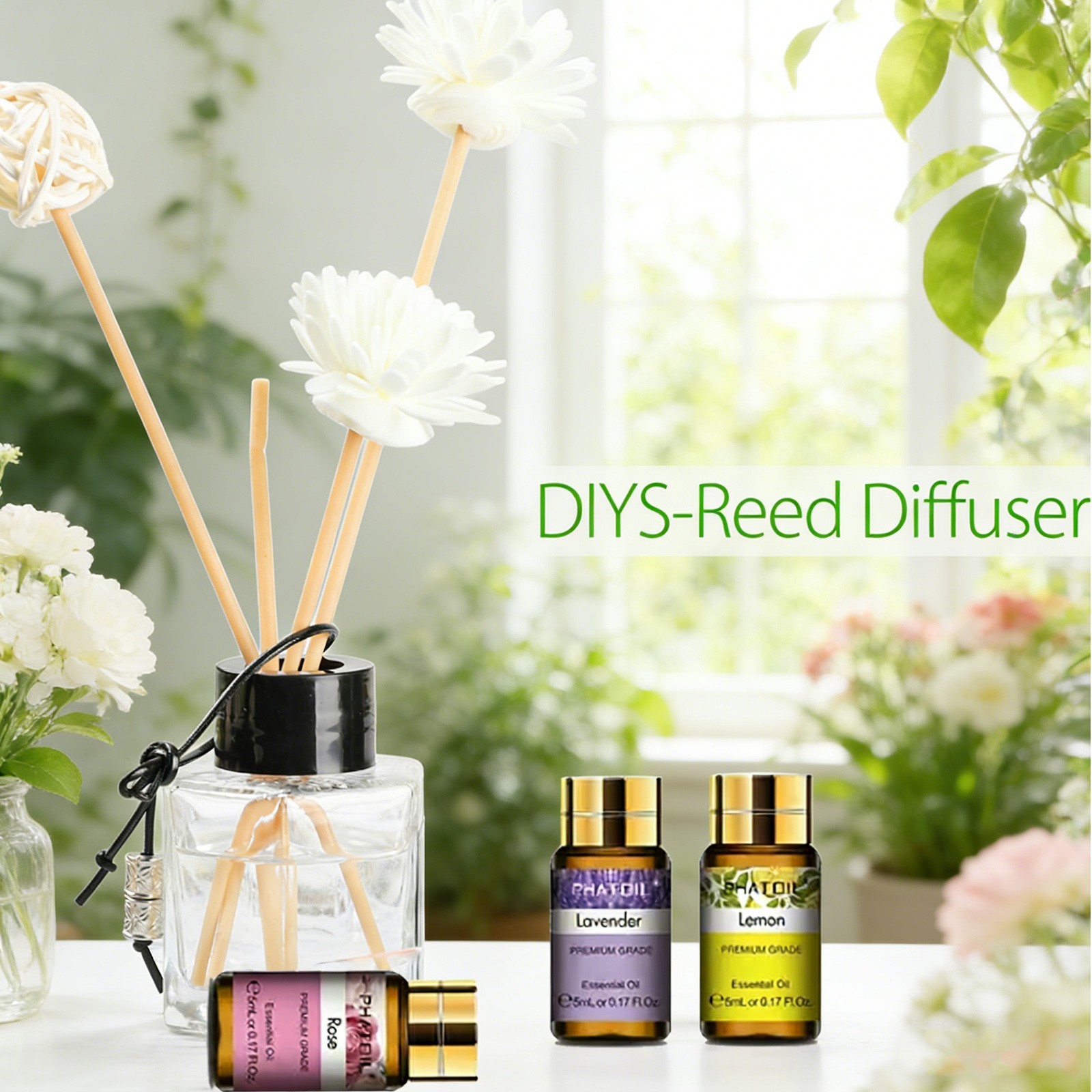 15x 5ML Essential Oil Set Aromatherapy Gift Kit 100% Pure Oils for Humidifier
