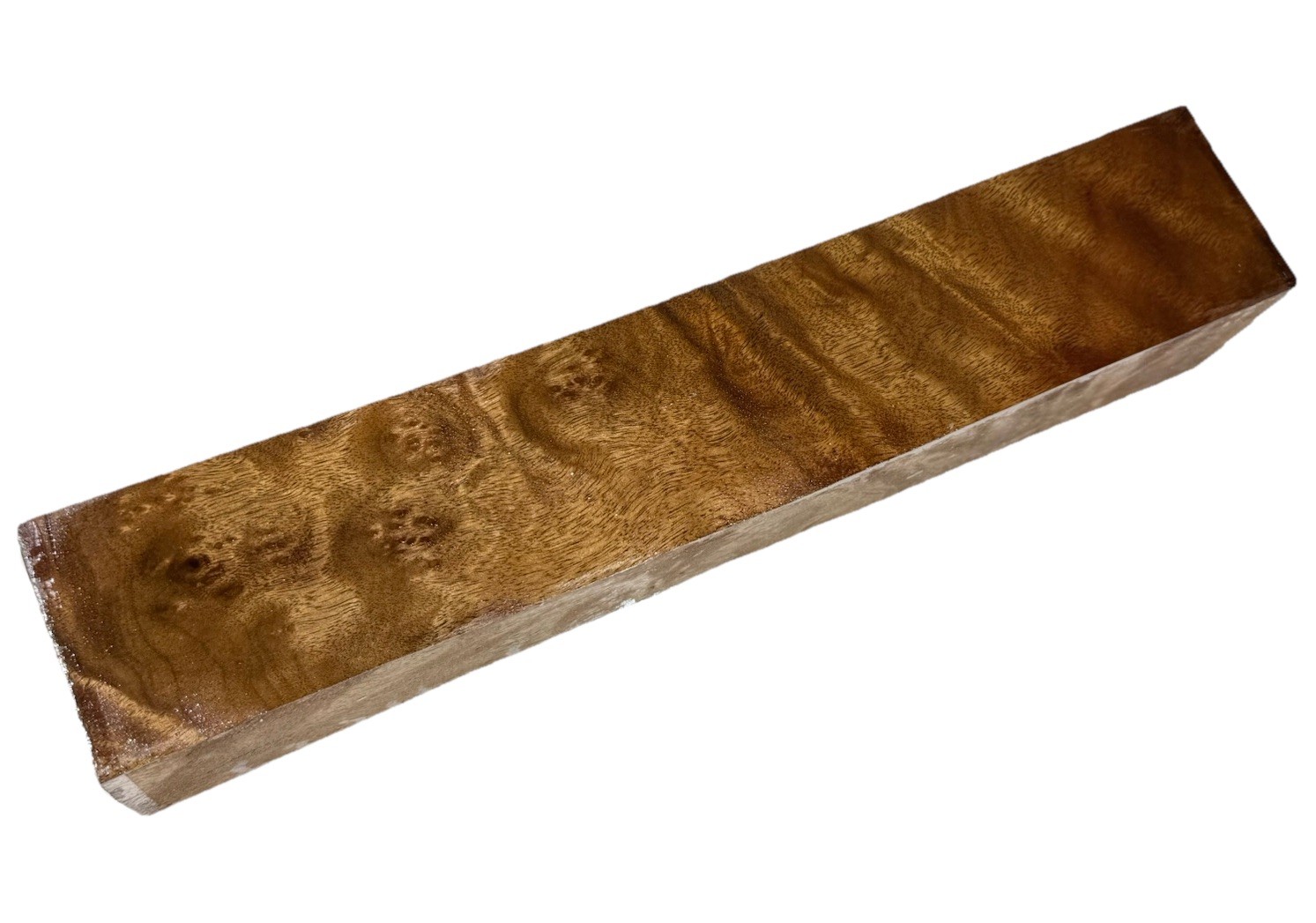 Camphor burl wood turning blank 2-3/4″ x 2-3/4” x 14-7/8″ (c60) Dried