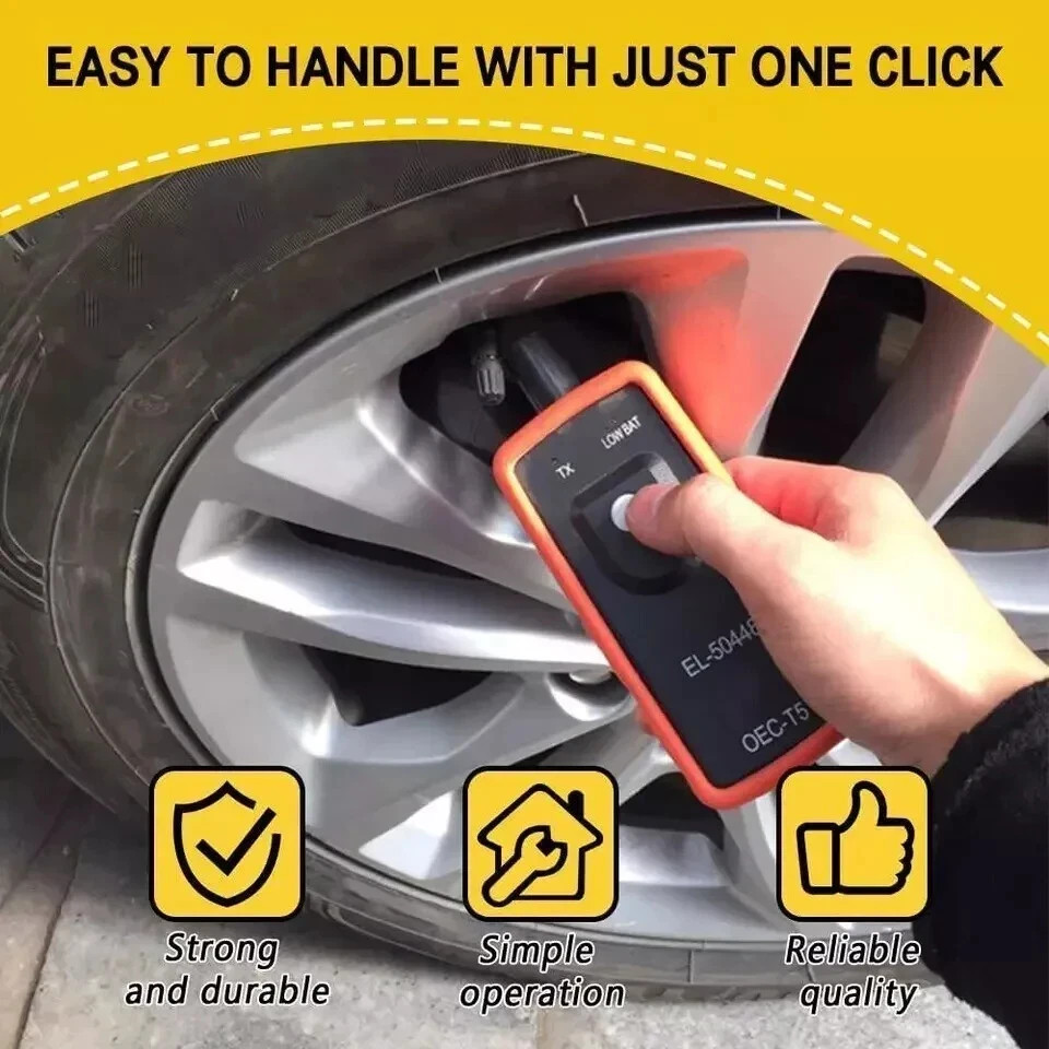 TPMS Relearn Tool, Automotive Tire Pressure Monitor Sensor Activation Reset Tool