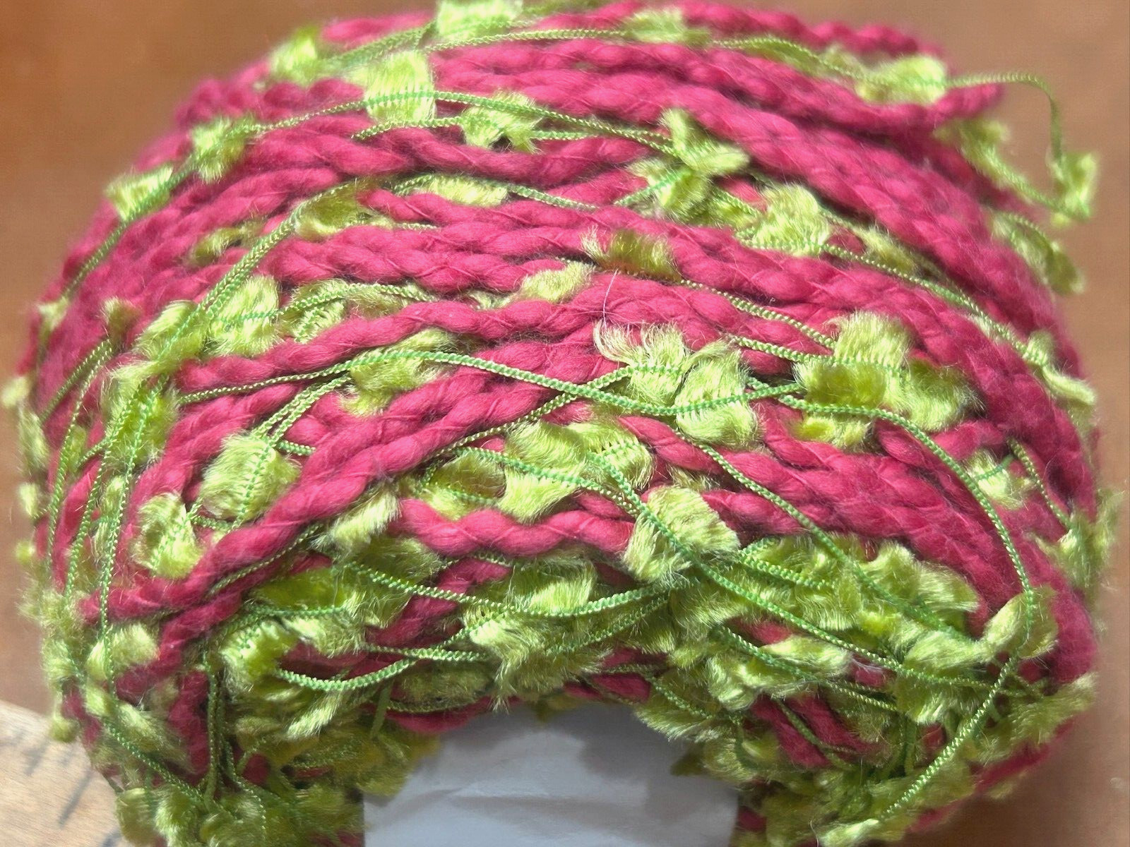 private label cotton poly made in USA 75yds hot pink green