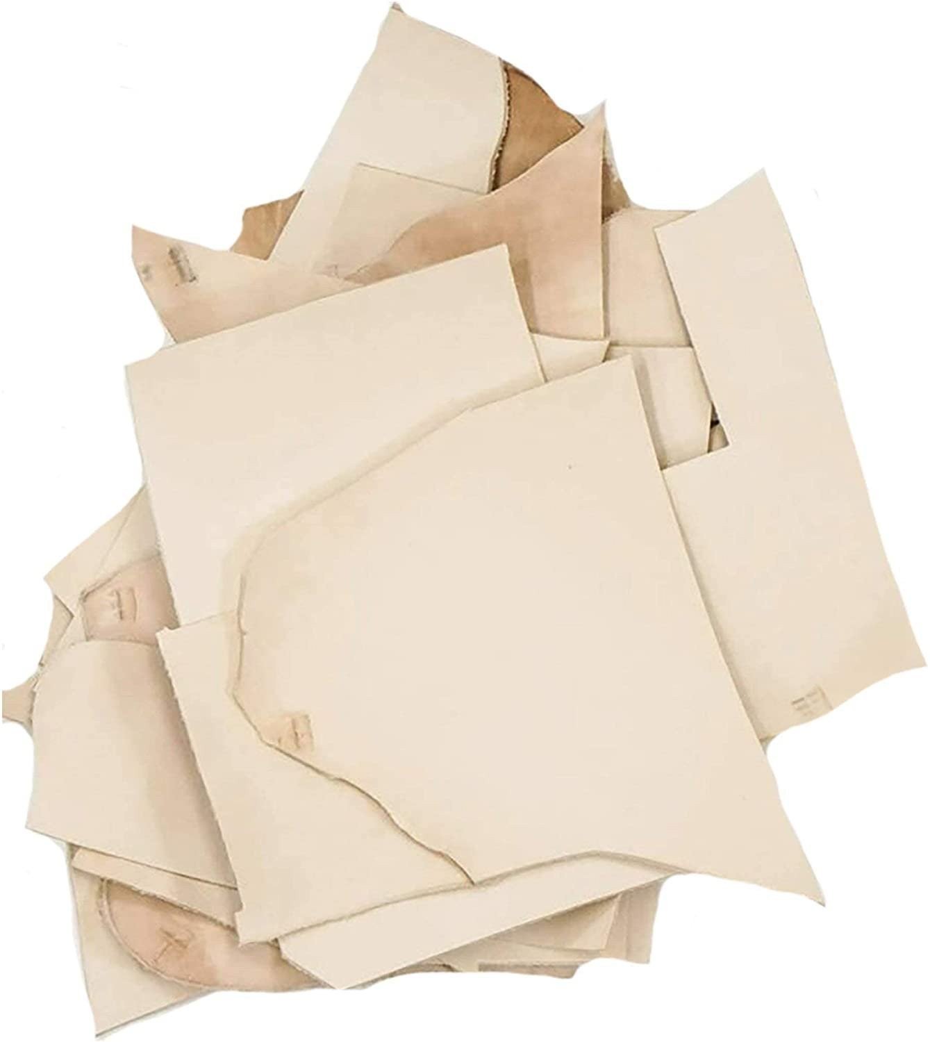 ELW Vegetable & OilTanned Leather Scraps 2-15 oz (1.4-6mm) 1-30 lb Sizes