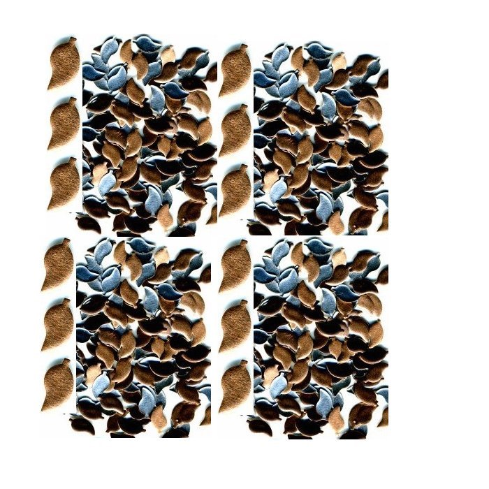 LEAF Smooth Rhinestuds 5mm Hot Fix COPPER 1gr