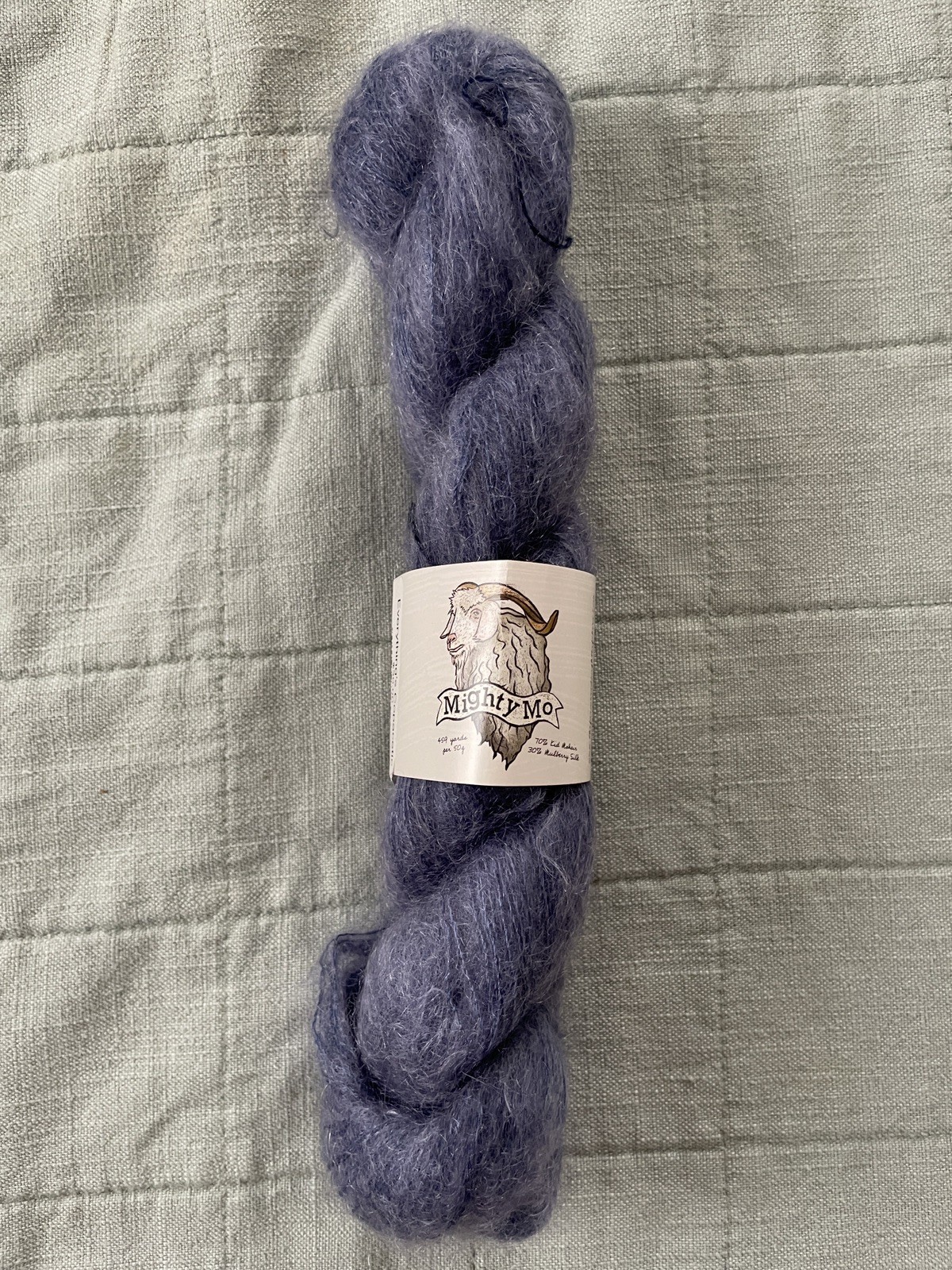 3 Skeins Farmers Daughter Fibers Might Mo Silk Mohair Yarn