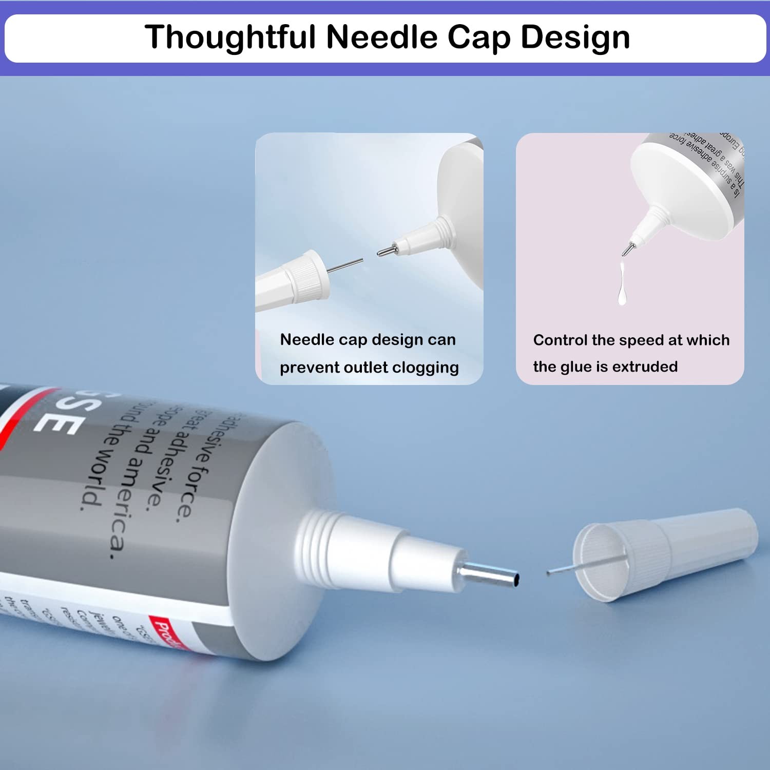 B7000 Adhesive Rhinestones Glue for Crafts, 2PCS 110ml / 2 PCS(Total 220ml)