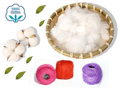 Crochet Thread Cotton Yarn Threads Balls 90 Balls Popular Rainbow Colors of S…
