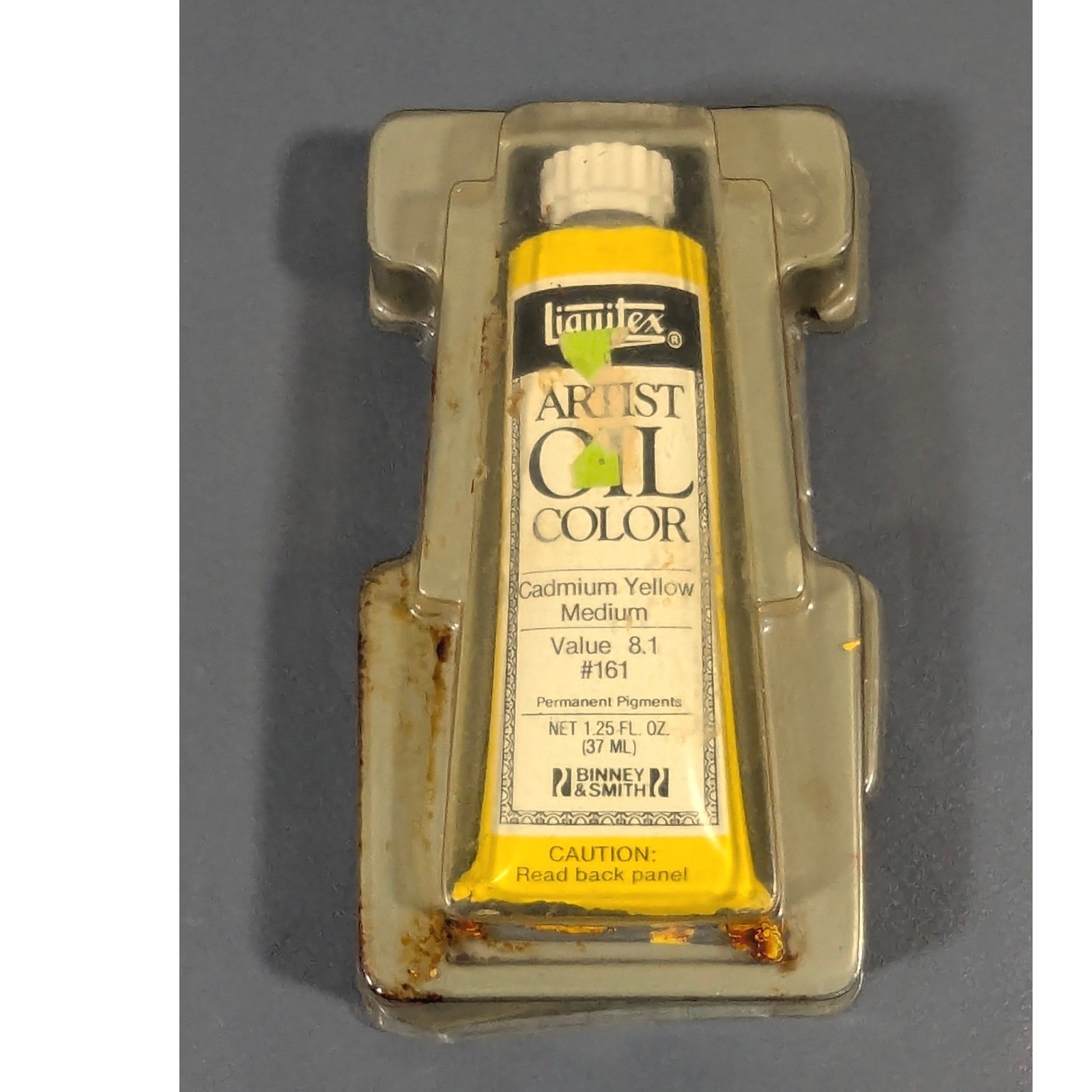 Liquitex Artist Oil Color Cadmium Yellow Medium 1.25oz Binney & Smith #161