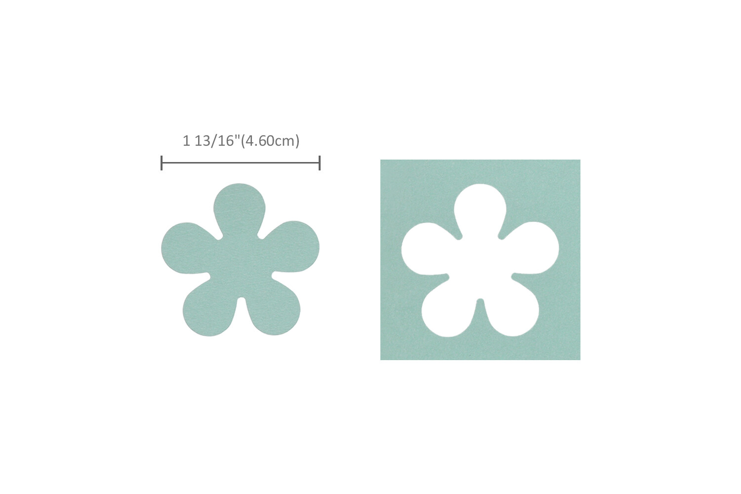 Bira Craft 2 inch Flower 3 Lever Action Craft Punch for Paper Crafting Scrapbook
