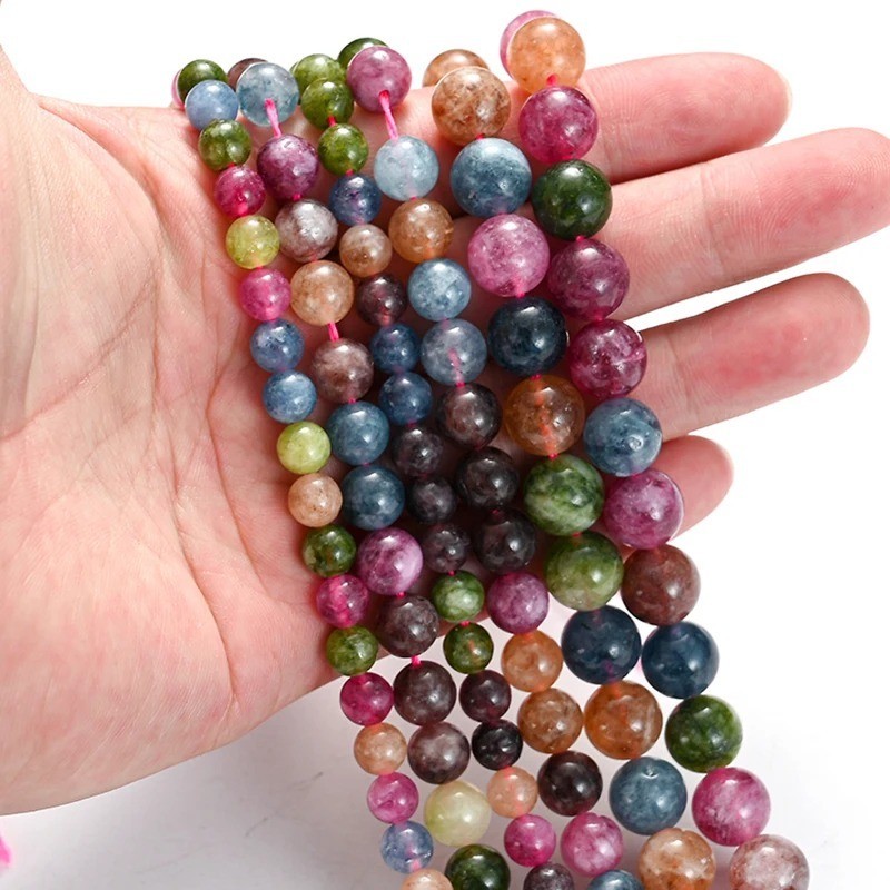 Bulk Gemstones I natural spacer stone beads 4mm 6mm 8mm 10mm 12mm jewelry design
