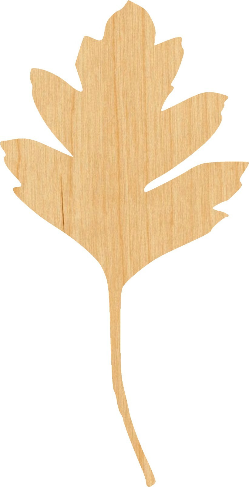 Oak Leaf Laser Cut Out Wood Shape Craft Supply – Woodcraft Cutout
