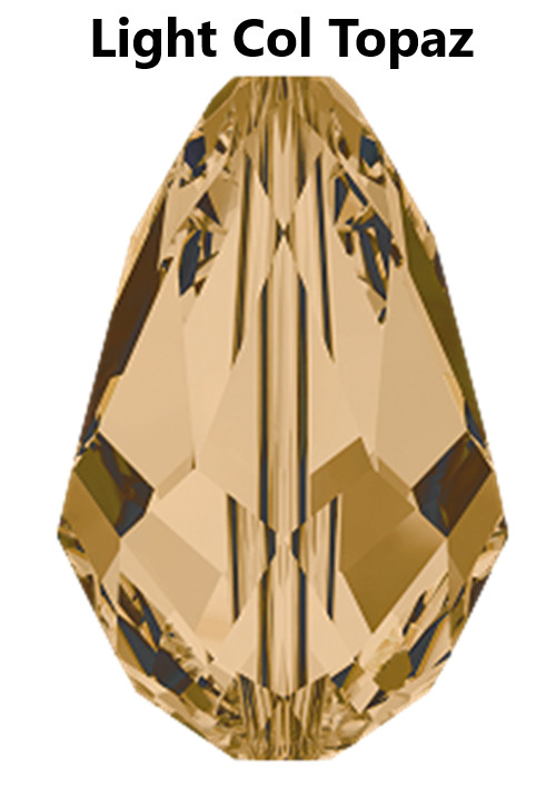 Swarovski 5500 Teardrop Beads Factory Pack (144 Pcs.)