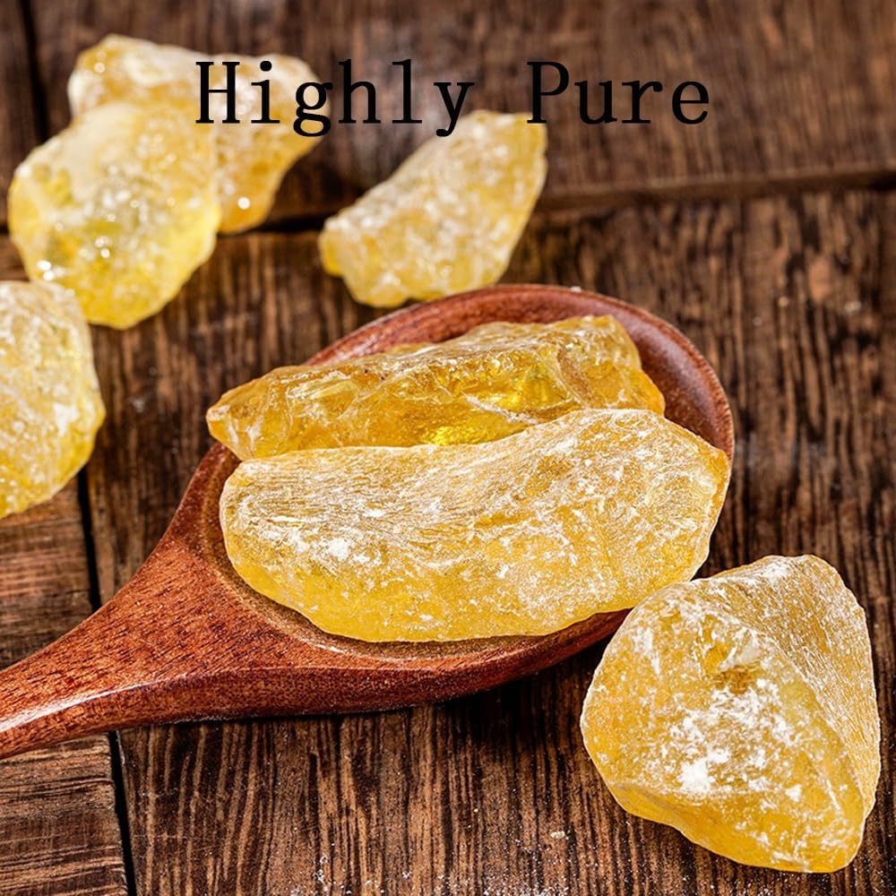 Tooget 2LB Pine Rosin, Pine Rosin for Beeswax Wraps, Gum Nugget Rock Form, Baseb
