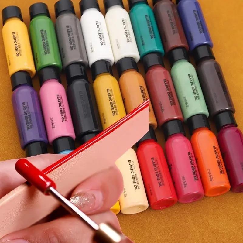 30ml Leather Edge Paint Leather Craft Edge Finish Dye for Shoes & Bags