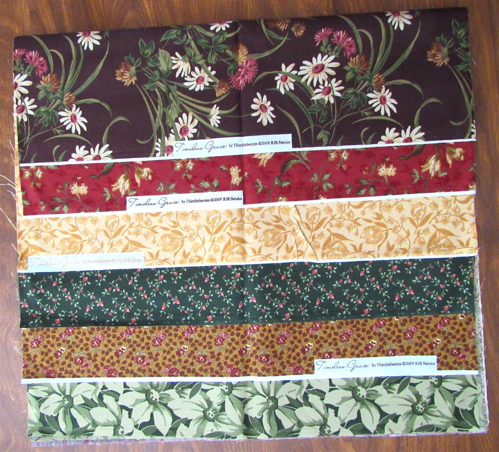 Keepsake THIMBLEBERRIES Medley of the Month Fat 1/4’s “Thimbleberries Sampler”