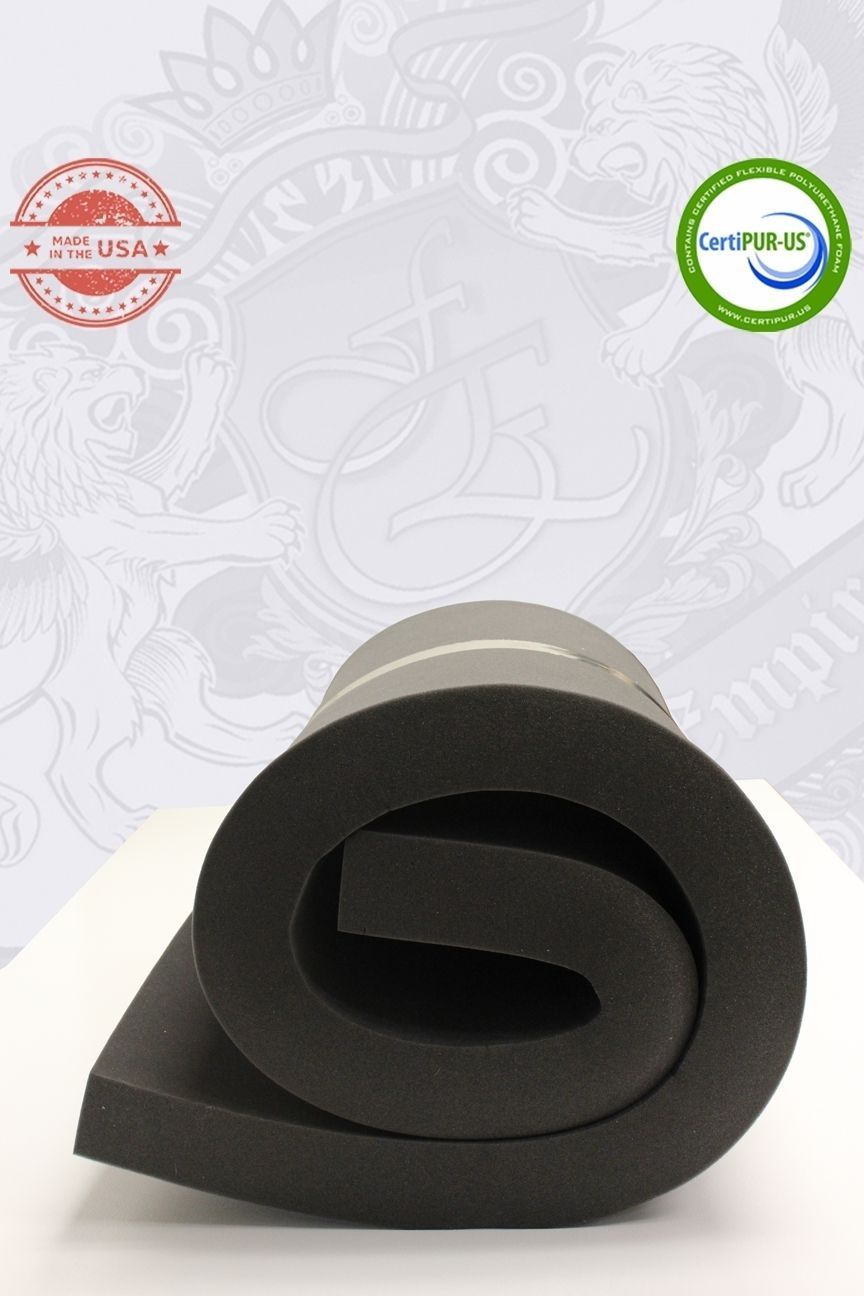 30″x82″ Firm Rubber Foam Sheet Premium Seats Cushion Upholstery USA MADE – NF33