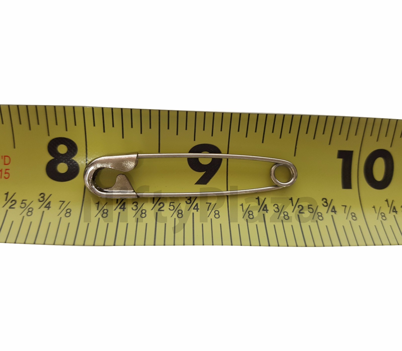 NiftyPlaza Large Safety Pins – 200 Pack – Size 1-1/2″, Heavy Duty, FREE SHIP