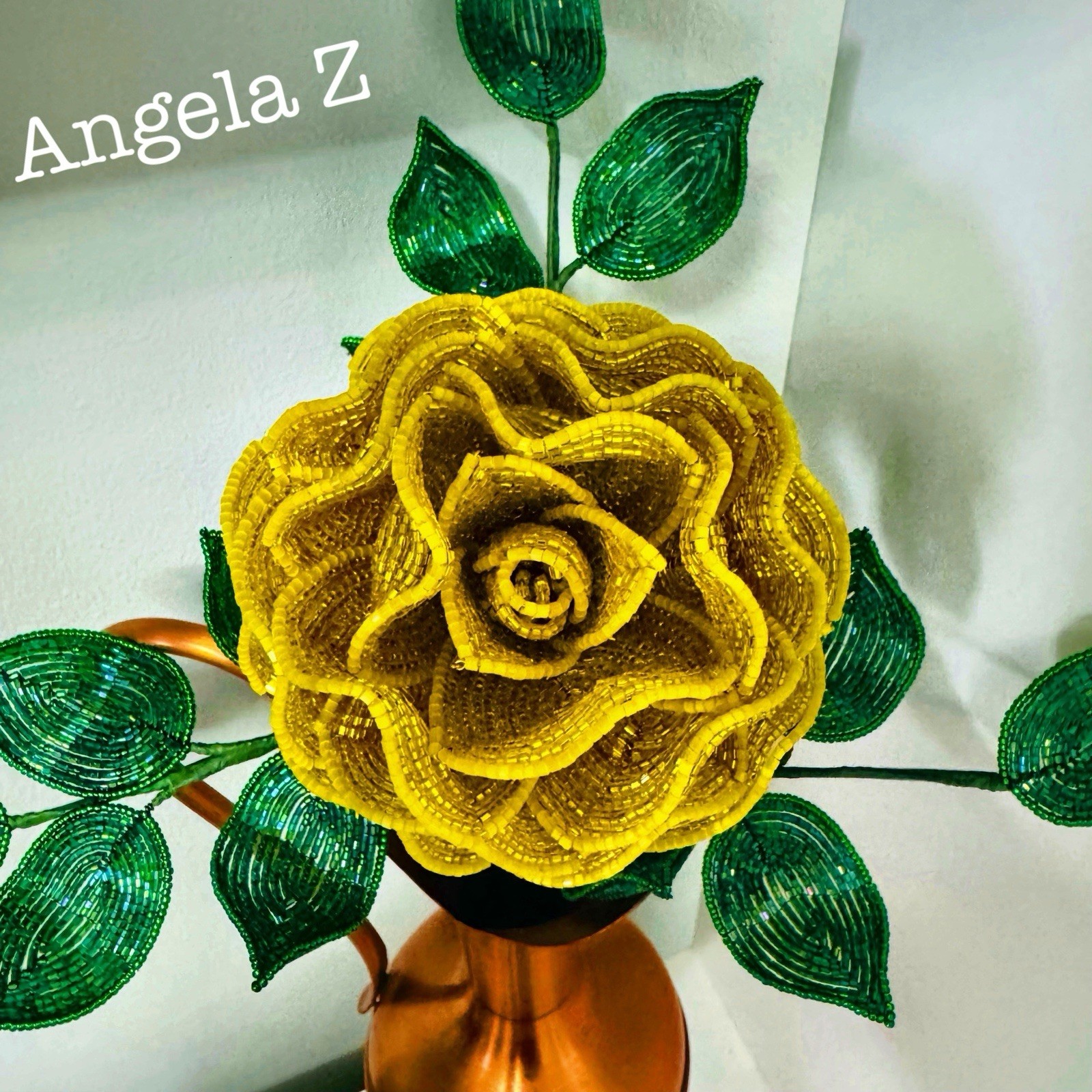Beaded Rose