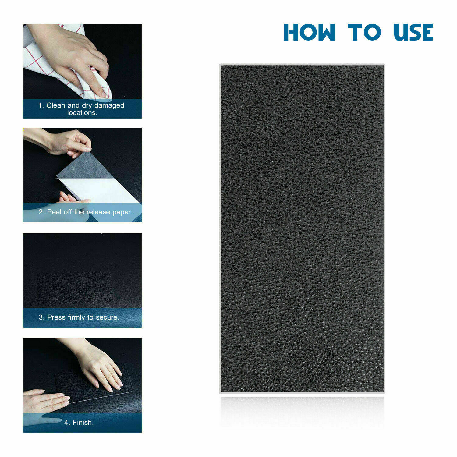 Self-Adhesive Leather Repair Patch Stick on Sofa Repairing Car Bag Seat Subsidie
